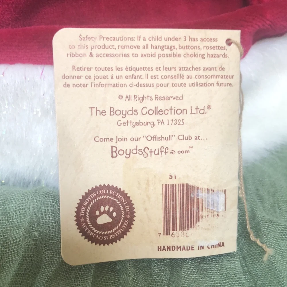 Boyd’s Bear Alina Christmas Tree Topper EUC - Picture 11 of 12